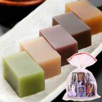 Japanese imported snack Sugimoto House assorted goat bean paste Agar cake Japanese pastry matcha soft cake 360g
