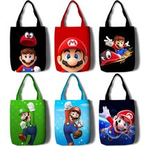 Super Mary superb Mario Odyssey Twin Brother Mario Pain S Pop Shopping Bag Sails Bag