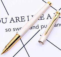 Forever classic collection 90 s eternal life 821 full bronze eyes silver pattern Iridium pen calligraphy pen calligraphy practice pen