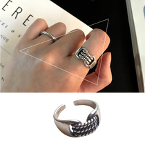 Vintage fashion opening sterling silver ring ring cold style personality Korean version of the ring exquisite female tide ins Wild