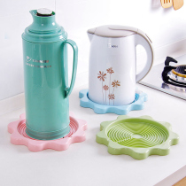 Warm water bottle pad Anti-drain water Warm water kettle boiling water bottle insulation pad Household cup cup holder Drain cup mat shelf