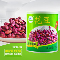 Tiancong canned flower beans 950g milk tea shop special instant sugar Natto honey soymilk tea Jiangsu Zhejiang Shanghai and Anhui FCL