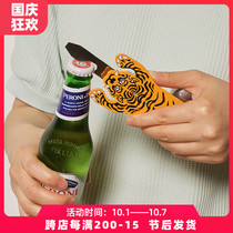 American imported kikkerland Tiger shape multifunctional bottle opener high grade stainless steel red wine creative home