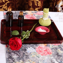 Supply beauty salon spa club special tray Massage parlor square tray Display product special tray