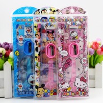 School gifts childrens stationery prizes Student cute cartoon stationery set School supplies pen 7-piece wholesale