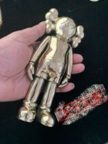 Craftsman personality handmade new retro exquisite pure brass kaws original model Custom Office collection hand office