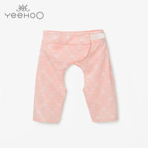 British newborn gauze pants baby crotch pants female treasure summer cotton crotch pants 154075