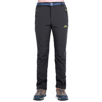 Du Suede mens autumn plus velvet thick elastic Silver Fox fleece assault pants womens windproof waterproof outdoor Mountaineering