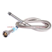 Special offer Foshan Rifeng 4 points stainless steel wire braided hose faucet inlet 80cm extended tip