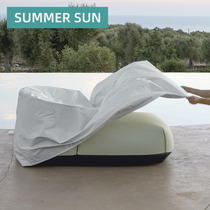 Custom outdoor furniture dust cover sub-umbrella table and chairs Rain-proof sun-shading ash sunscreen sofa cover to cover waterproof cloth