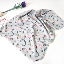 Clearance foreign trade small silk scarf cute plain clean fresh element lip print high heels letter pattern Joker decorative scarf