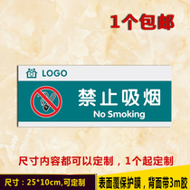 Acrylic hospital no smoking sign fire safety sign warning sign sticker warning sign