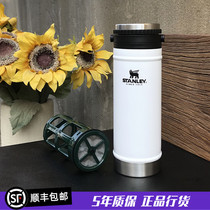 American STANLEY STANLEY kettle press stainless steel outdoor coffee thermos cup portable mens travel mug