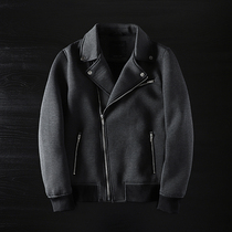 Foreign trade tail single mens space cotton jacket jacket spring and Autumn trend lapel export original single cut label Korean casual top