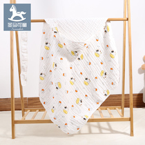 Newborn baby package summer thin cotton gauze huddle newborn baby spring and autumn wrapped in delivery room scarf