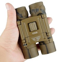 Mini double-cylinder high-definition high-fold telescope portable micro-light night vision Tourism View Looking glasses outdoor bird watching mirror