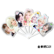 Girls Generation Jin Tae Yan Tai Yan seven-fold Fan Fan Concert