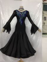 Order new modern dance Waltz dance skirt size ballroom dance square dance performance big swing skirt