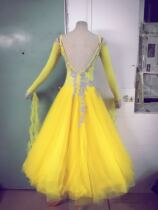 Order new modern dance Waltz dance skirt size ballroom dance square dance performance big swing skirt