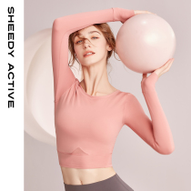 Yoga suit women with breast cushion autumn and winter advanced sense White sports fitness professional high-end fashion 2021 New