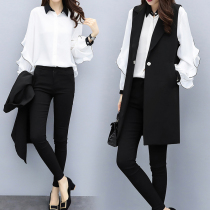 Spring dress 2021 New early spring tea break French suit jumpsuit dress spring and autumn design sense large size womens fat mm