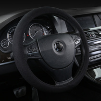 Car steering wheel cover summer non-slip sweat-absorbing men and women Universal breathable fabric cotton and linen protective cover four seasons handle cover