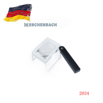 German imports ITV Po Reading magnifier 2034 Advanced portable 3 5 times with bracket with leather sleeve