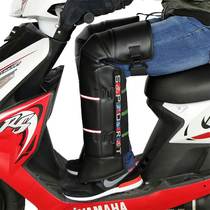 Riding kneecap anti-fall and warm anti-cold electric car motorcycle protection knee anti-fall protection leg protection equipment All-Bauga