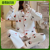 Air Cotton Moon Subs Sleeping postpartum pregnant women in winter feeding breast-feeding breast-feeding breast-feeding test opening clip cotton pajamas