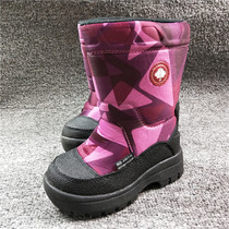 Foreign Trade Shoes Winter Girl Snowy Boots Waterproof Non-slip Hiking Shoes Light Comfort Thickened Warm Cotton Boots Winter Boots