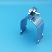 Galvanized p-type card C- type steel clamp C- type steel tube card galvanized p-tube beam clamp channel steel p-tube card