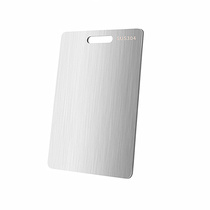 Food Grade 304 stainless steel cutting board thickened large size not easy to mildew baby supplementary food chopping board cutting vegetable fruit board
