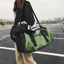 Travel bag shoulder shoulder bag large capacity sports fitness training short distance light Hand bag men and women duffel bag