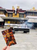 Tibetan Buddhist Tibetan Zaki Temple Zakkiram 3D The Protective Card