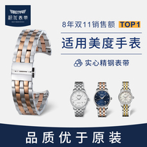 Jiyou Strap Steel Strap Substitute fine steel Strap Meidu M8600 Belem Saili Steel Strap Meidu Helmsman Strap