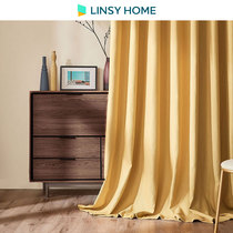 Lin's wood industry curtains all over the modern simple sunscreen windows warm and light luxury Randy stores