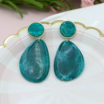 new blue long earrings accessories Jewelry women Fashion earrings