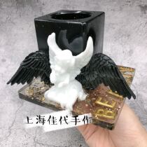 DNAngel Pendulum Bench Integrated use of mold Jin Large Wings Small Angel Large Pen Holder Base Letter Molds