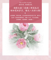 (Love support) flowers monthly flowers custom dry flower service