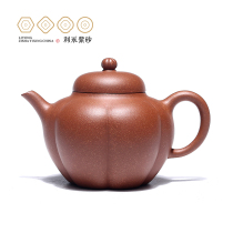 Centennial Liyong original mine purple clay teapot famous all handmade Yixing teapot tendon tea set downslope mud cantaloupe