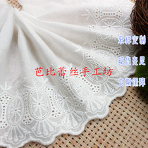 New Pint Diy Handmade Clothing Accessories 118931 Lace Lace Cotton Fabric Embroidered Floral Fabric Wide 13CM