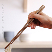 Natural wind chicken wing wood boiled noodles chopsticks Japanese wood super long fishing noodles chopsticks Hot pot chopsticks fried chopsticks extended chopsticks