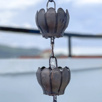 Retro HomeRoof Drainage Pipe Chinese Villa Yard Drainage Chain Drainage Chain Temple eaves