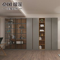 Italian style whole bookcase custom modern simple bookcase locker Locker Custom Whole House open study bookshelf custom