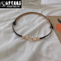 To bring womens wild decorative buckle sweater belt womens dress coat decoration belt thin fashion waist