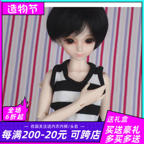 bjd doll sd doll 4 points black short hair(men and women are available)