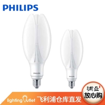 Philips outdoor led courtyard bulb 45w30wE27 energy saving street light waterproof corn lamp replaceable mercury lamp