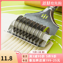 Manual noodle cutter household noodle press machine stainless steel noodle cutter to make noodle mold cutting noodle artifact