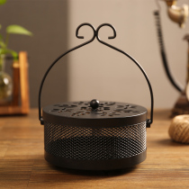 Household indoor coil incense mosquito stove personalized mosquito holder outdoor portable mosquito coil tray bracket mosquito box sandalwood stove