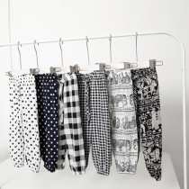 Parent-child anti-mosquito pants three baby Summer Boys and Girls children adult women thin beach bloomers casual pants